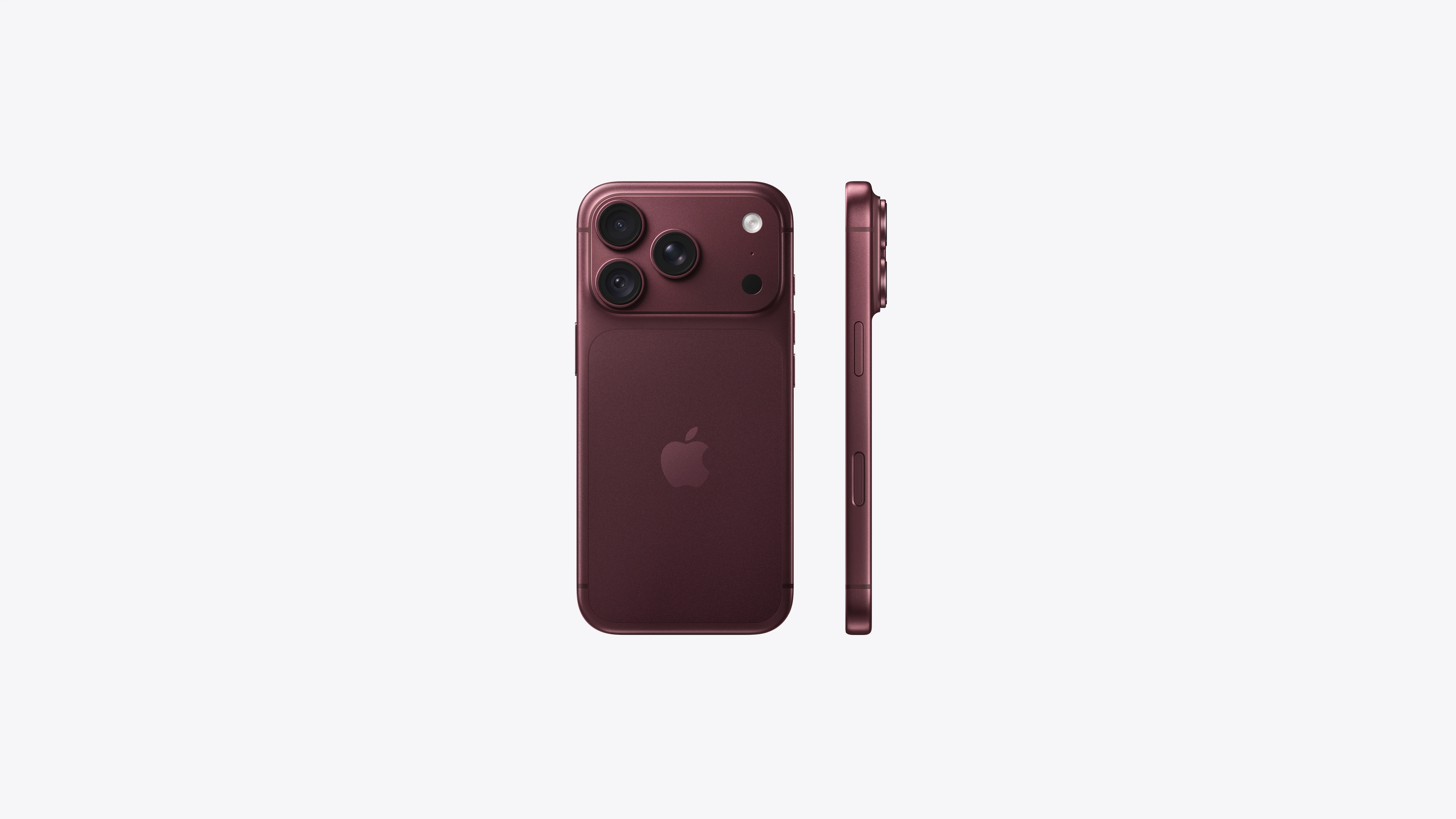 Official Apple iPhone 18 Pro in Burgundy